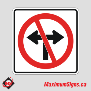 Rb-15 · No Left/Right, Regulatory Signs