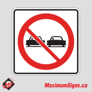 Rb-31 · No Passing, Regulatory Signs