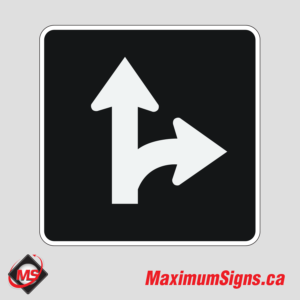 Rb-44 · Straight/Right, Regulatory Signs