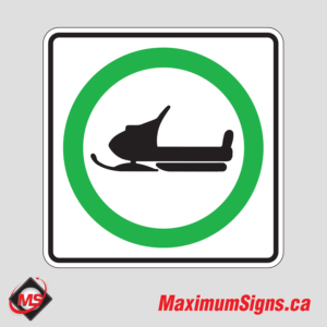 Rb-64 · Snowmobile Zone, Regulatory Zone