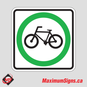 Rb-69 · Bicycle Zone, Regulatory Signs