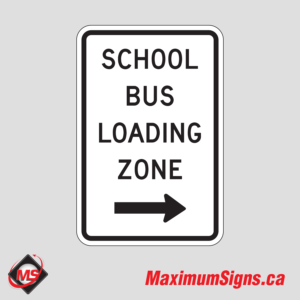 Rb-89 · School Bus Loading Zone, Regulatory Signs