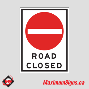 Rb-92 · Road Closed, Regulatory Signs