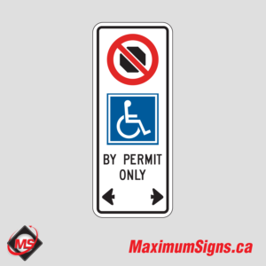 Rb-95 · No Stopping - Permit Only, Regulatory Signs