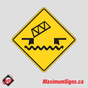 Wa-30 · Temporary Bridge, Warning Signs