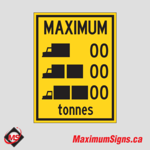 Wa-63a · Maximum Weight Trucks, Warning Signs