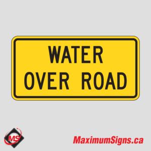 Wc-21t · Water Over Road (Text), Warning Signs