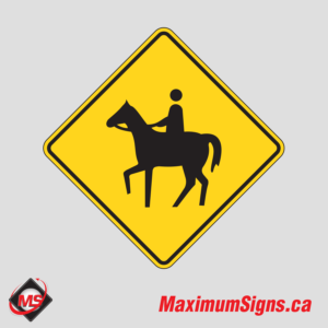 Wc-22 · Horse/Rider Crossing, Warning Signs