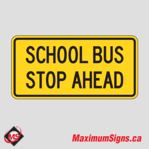 Wc-26t · School Bus Stop Ahead, Warning Signs