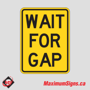 Wc-28 · Wait For Gap, Warning Signs