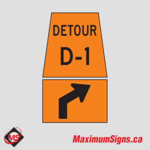 Tc-10e L/R • Detour Slight Turn, Construction