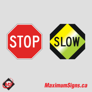 Tc-22 • Stop/Slow w Handle, Construction