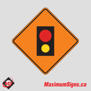 Tc-23a • Alternate Traffic Light Ahead, Construction