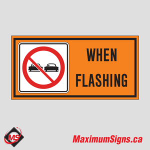 Tc-27 • No Passing When Flashing, Construction