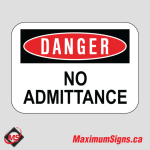 IS-29 · DANGER - No admittance
