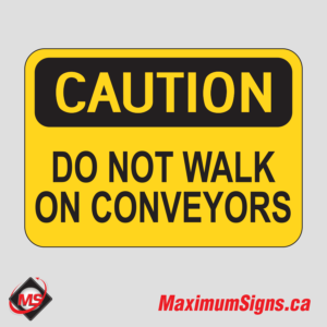 IS-33 · CAUTION - Do not walk on conveyors