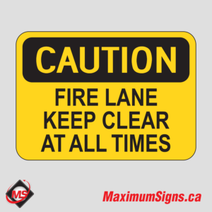 IS-35 · CAUTION - Fire lane keep clear at all times