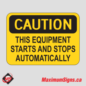 IS-44 · CAUTION - This equipment starts and stops automatically