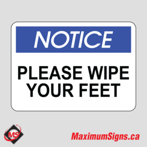 IS-76 · NOTICE - Please wipe your feet
