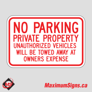 IS-85 · No parking - private property, vehicles will be towed