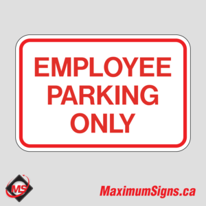 IS-86 · Employee parking only