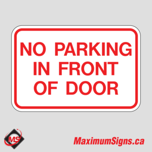 IS-89 · No parking in front of door
