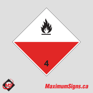 Class 4.2 Substances Liable to Spontaneous Combust