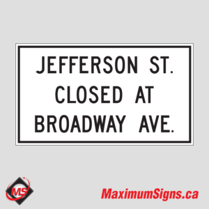 Tc-67- Construction Signs