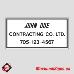 Tc-75- Construction Signs